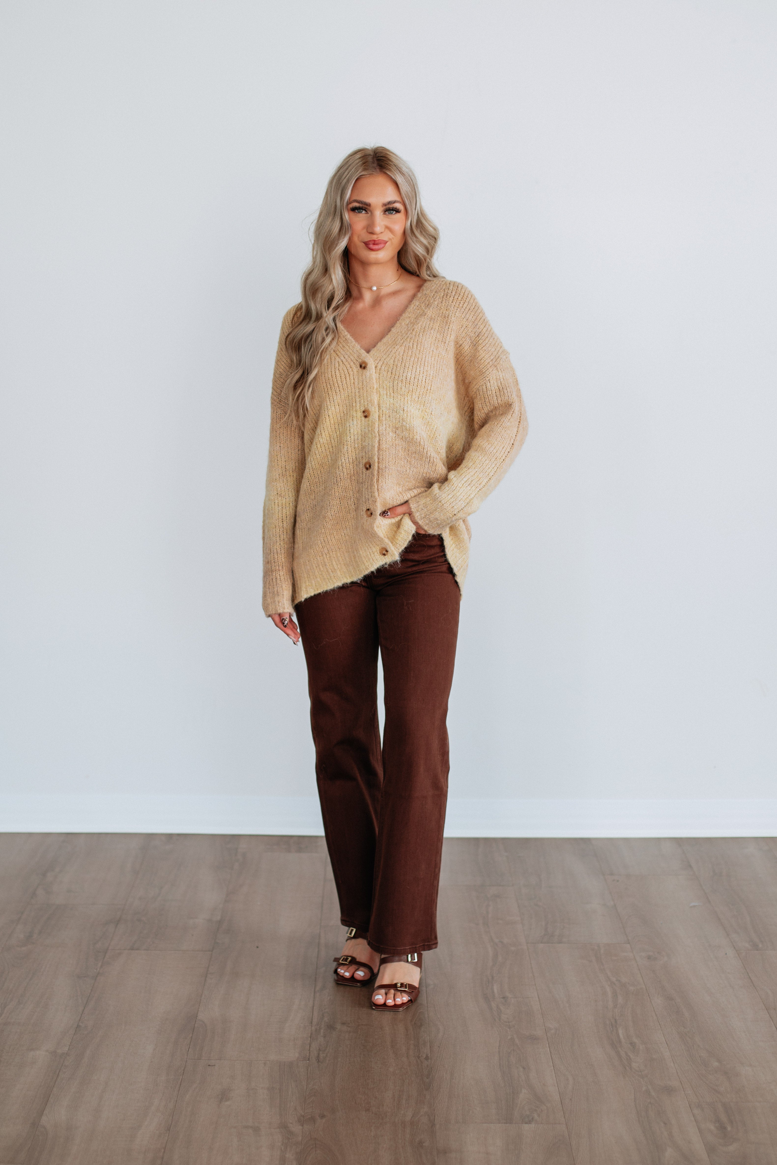 Elsie Knit Cardigan - Buttercream