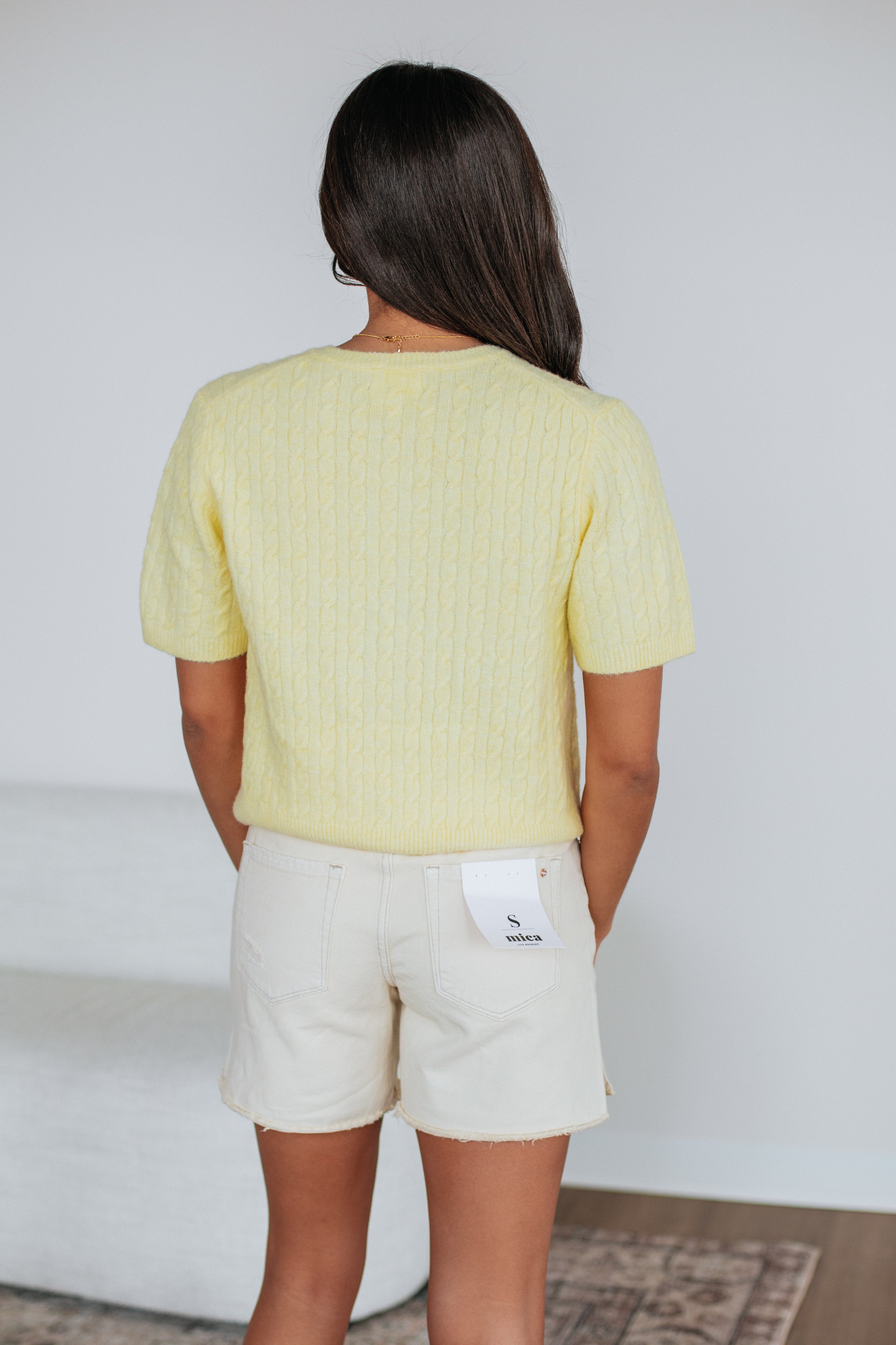 Denise Cardigan Top - Butter