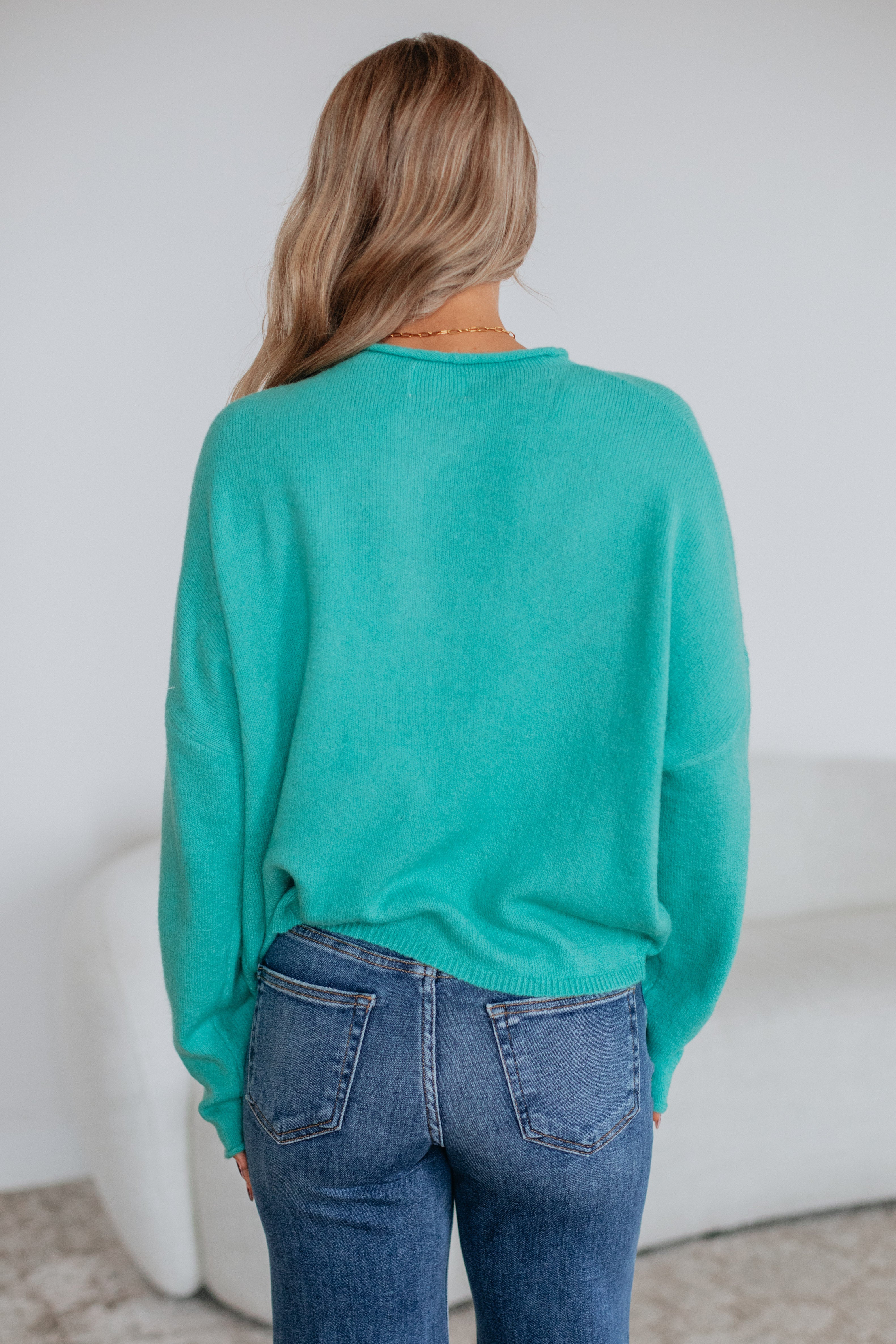 Brooke Cardigan - Turquoise