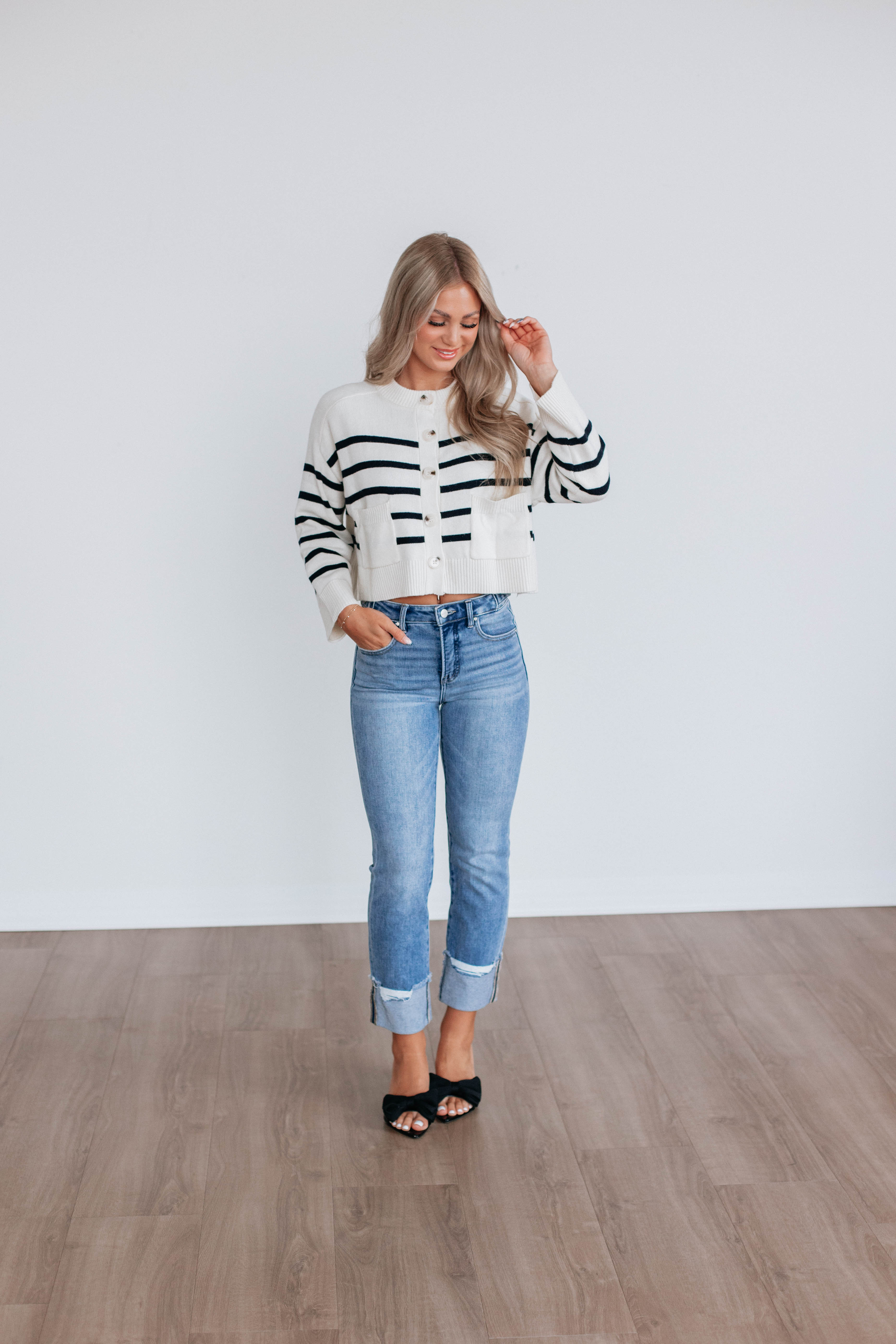 Harbor Striped Cardigan