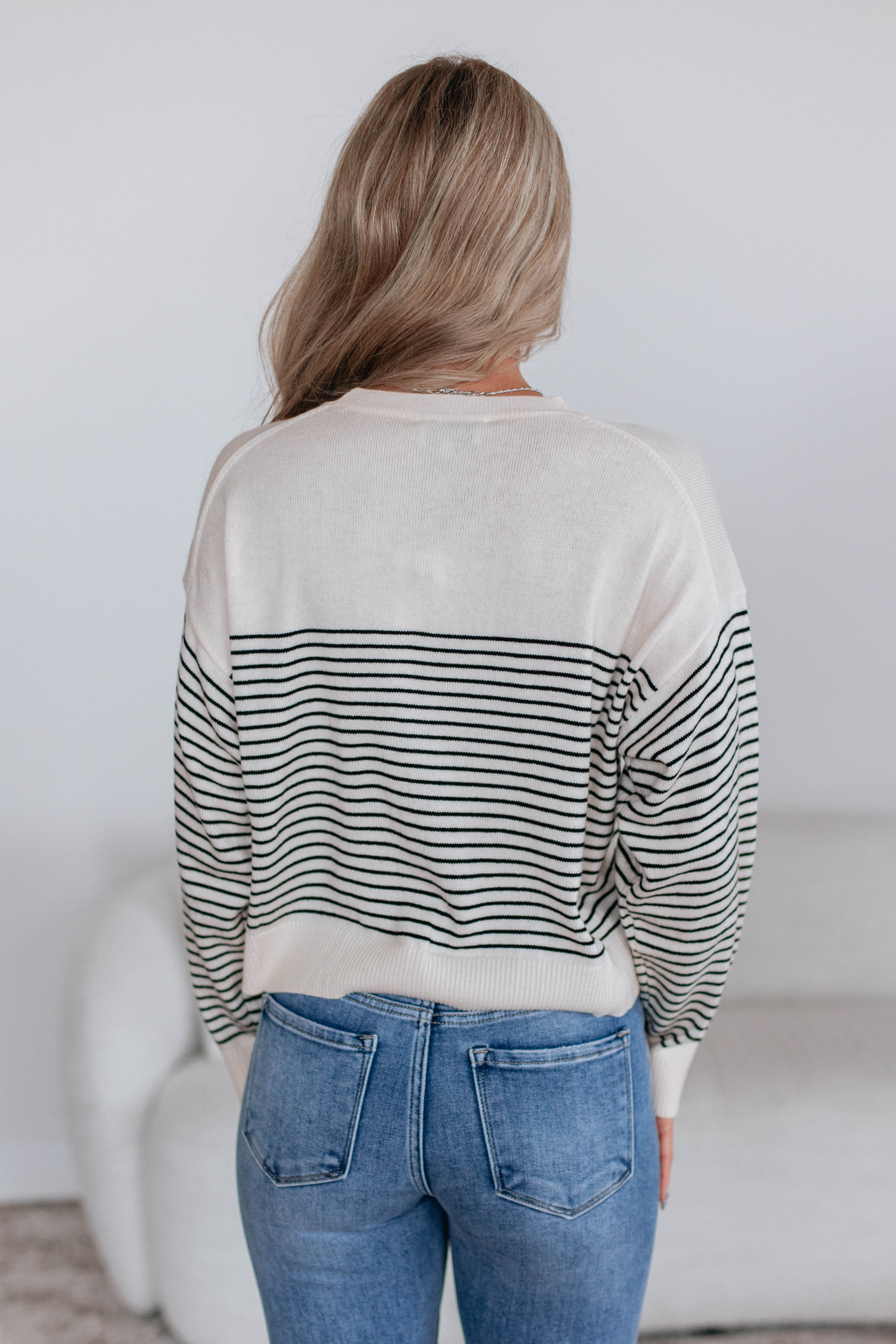 Alaina Striped Sweater