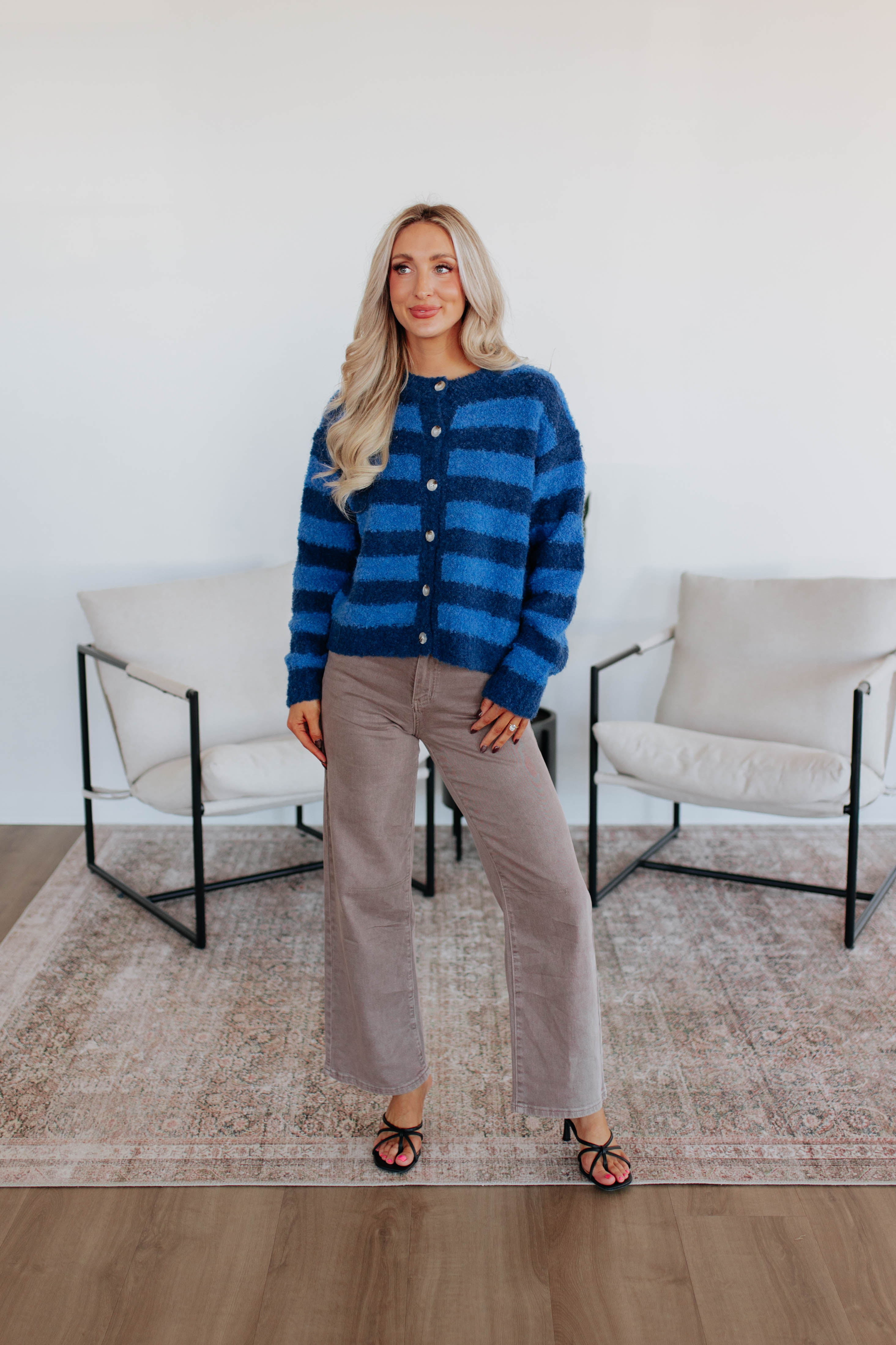 Brianna Striped Cardigan