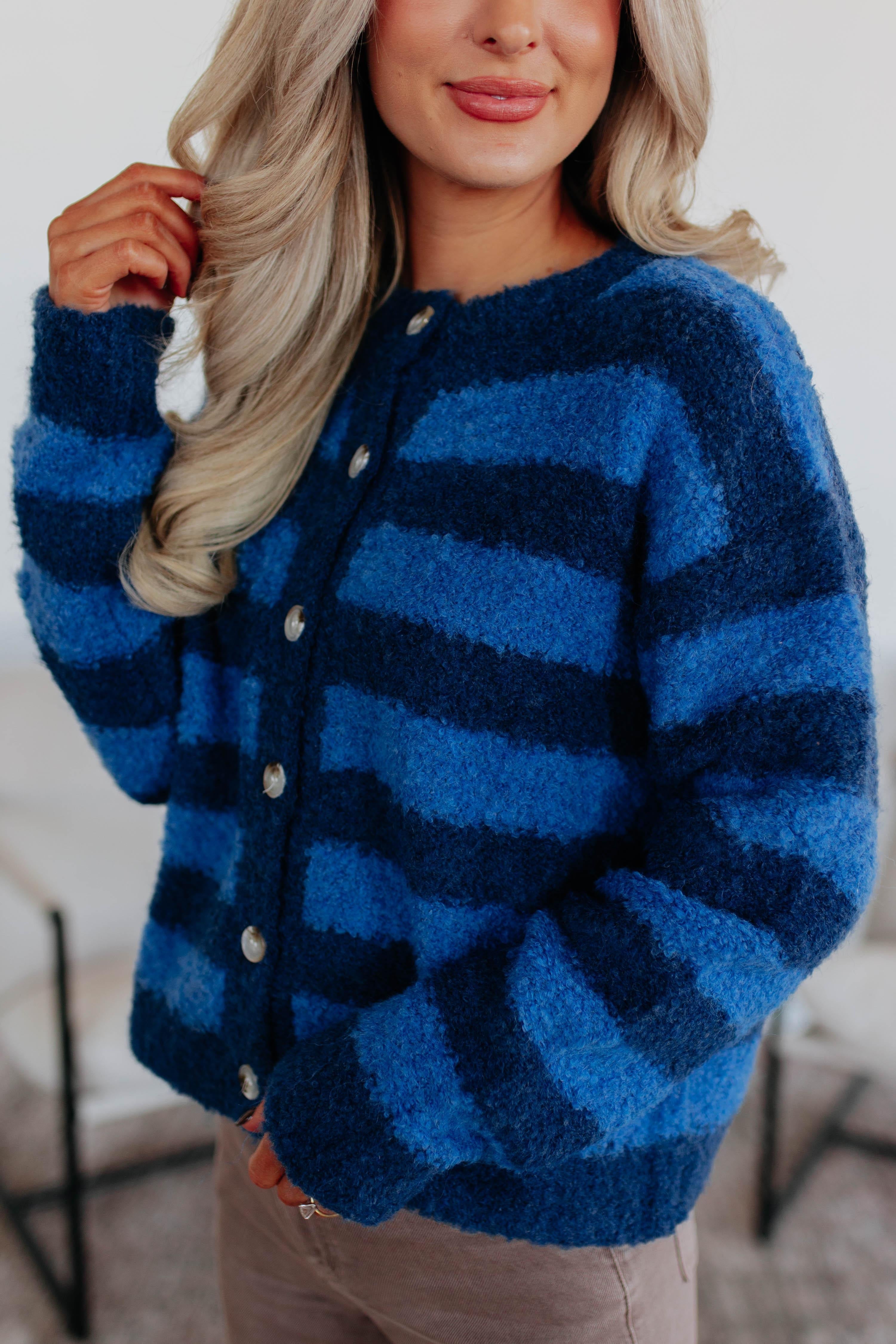 Brianna Striped Cardigan