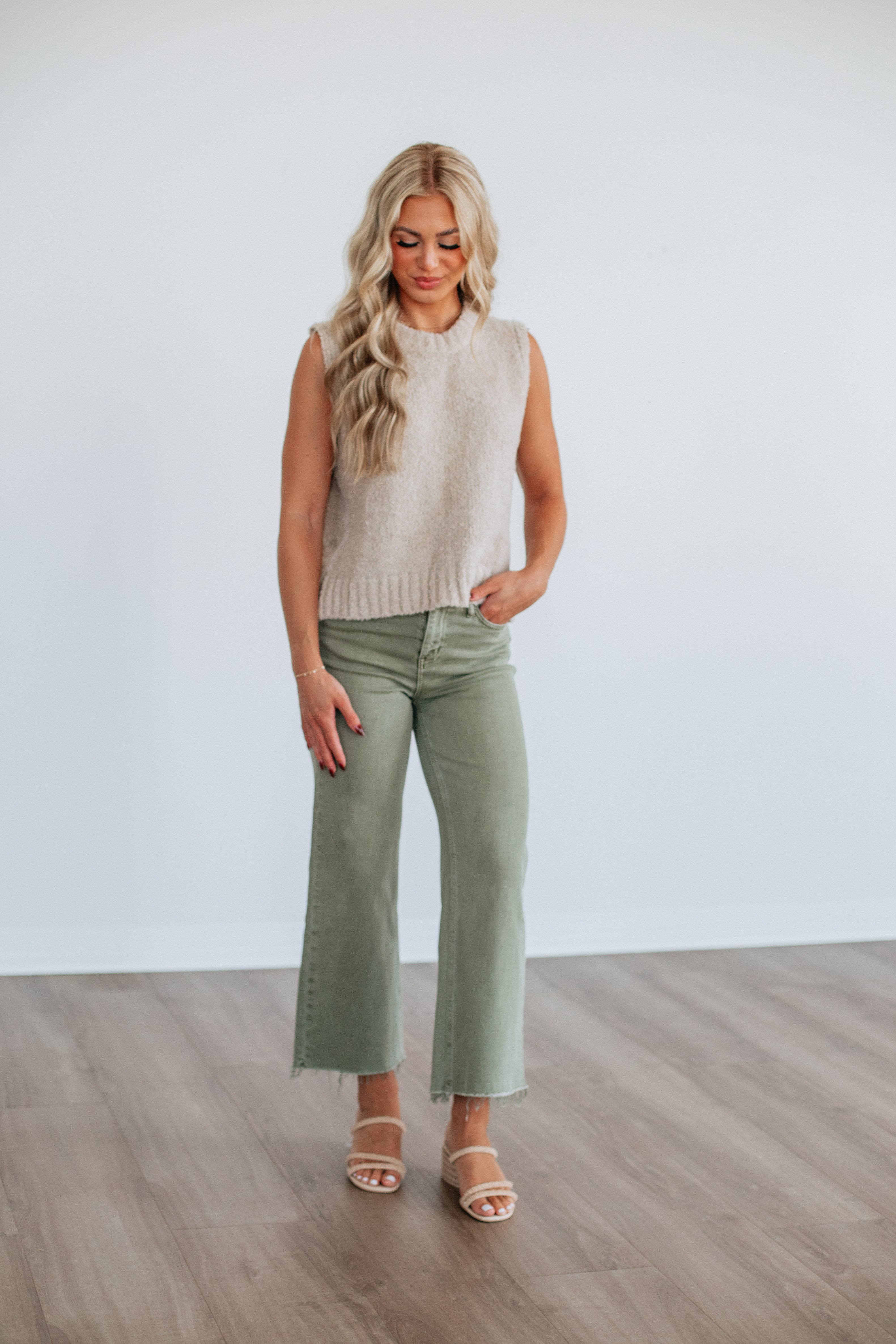 Lyndon Sweater Vest - Natural