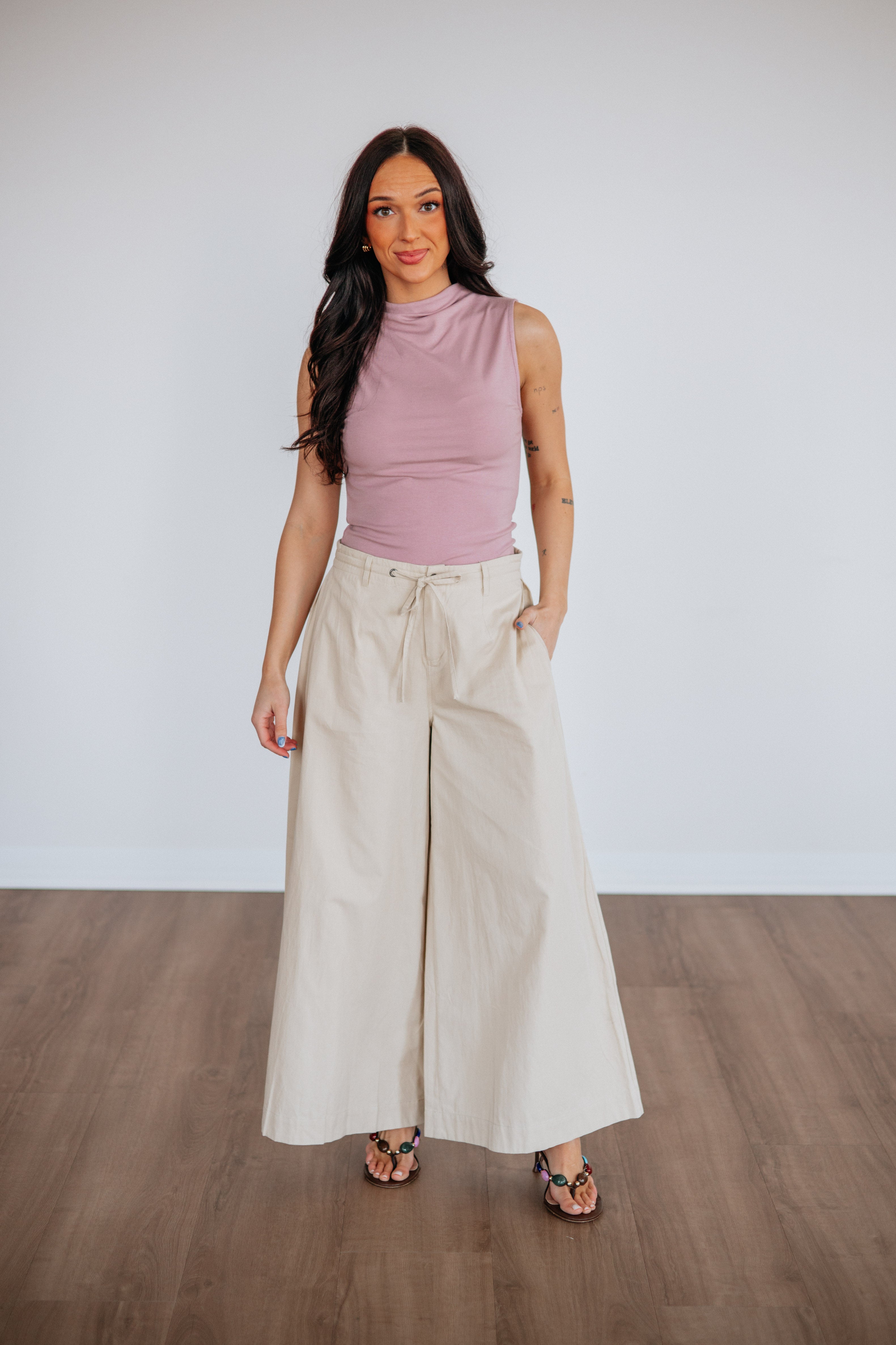 Layna Mock Neck Tank