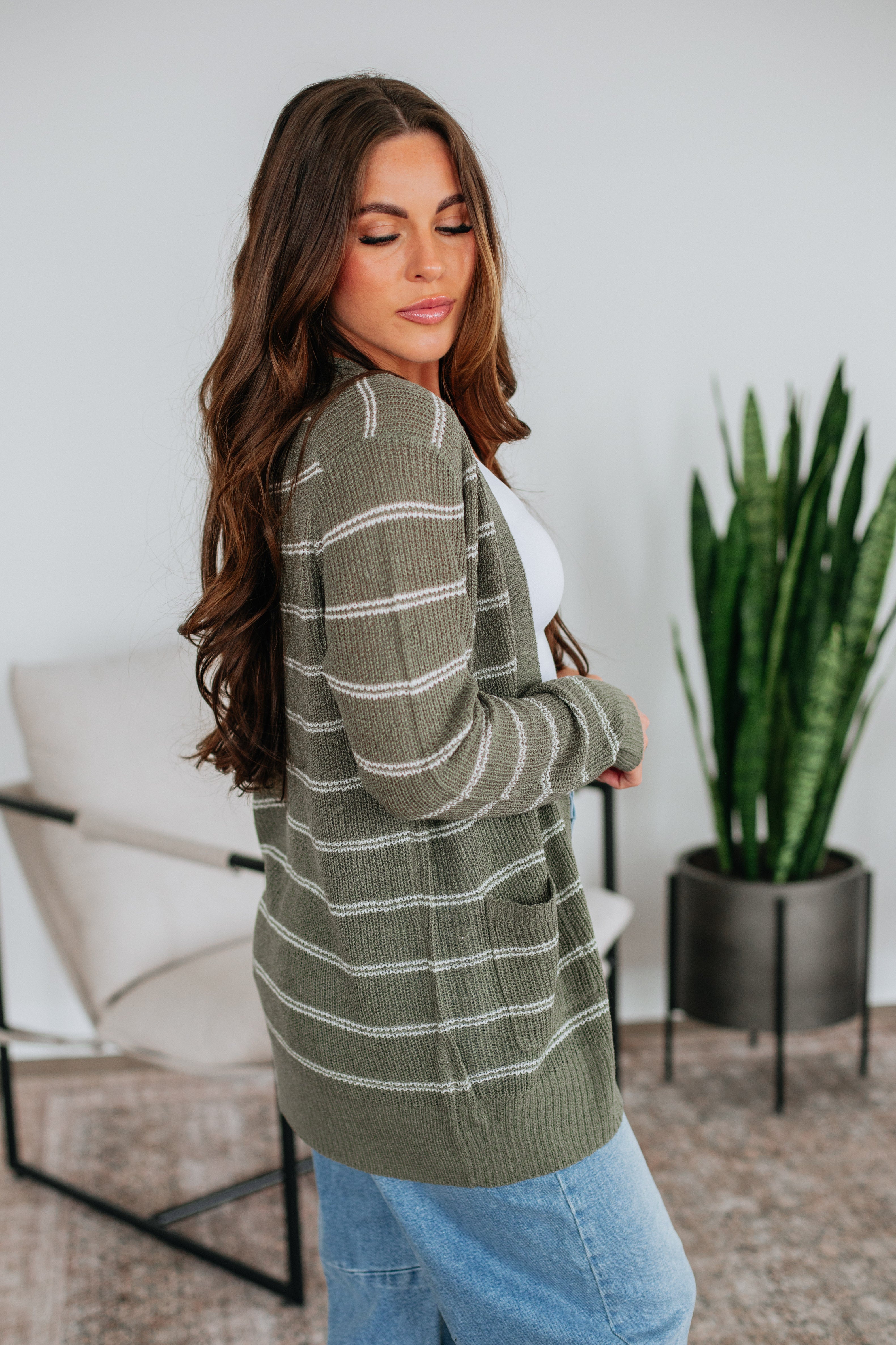 Harleigh Striped Cardigan