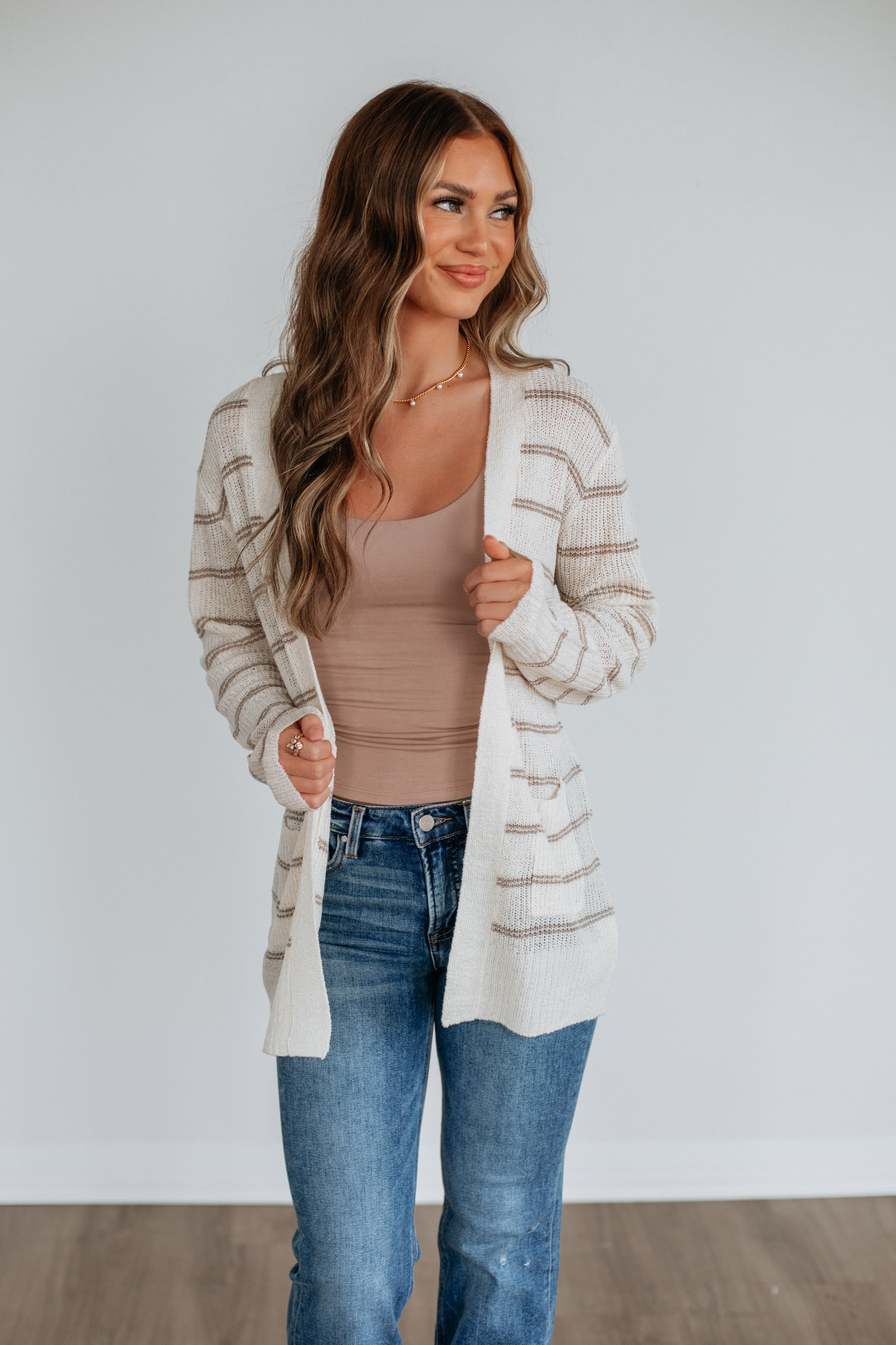 Harleigh Striped Cardigan
