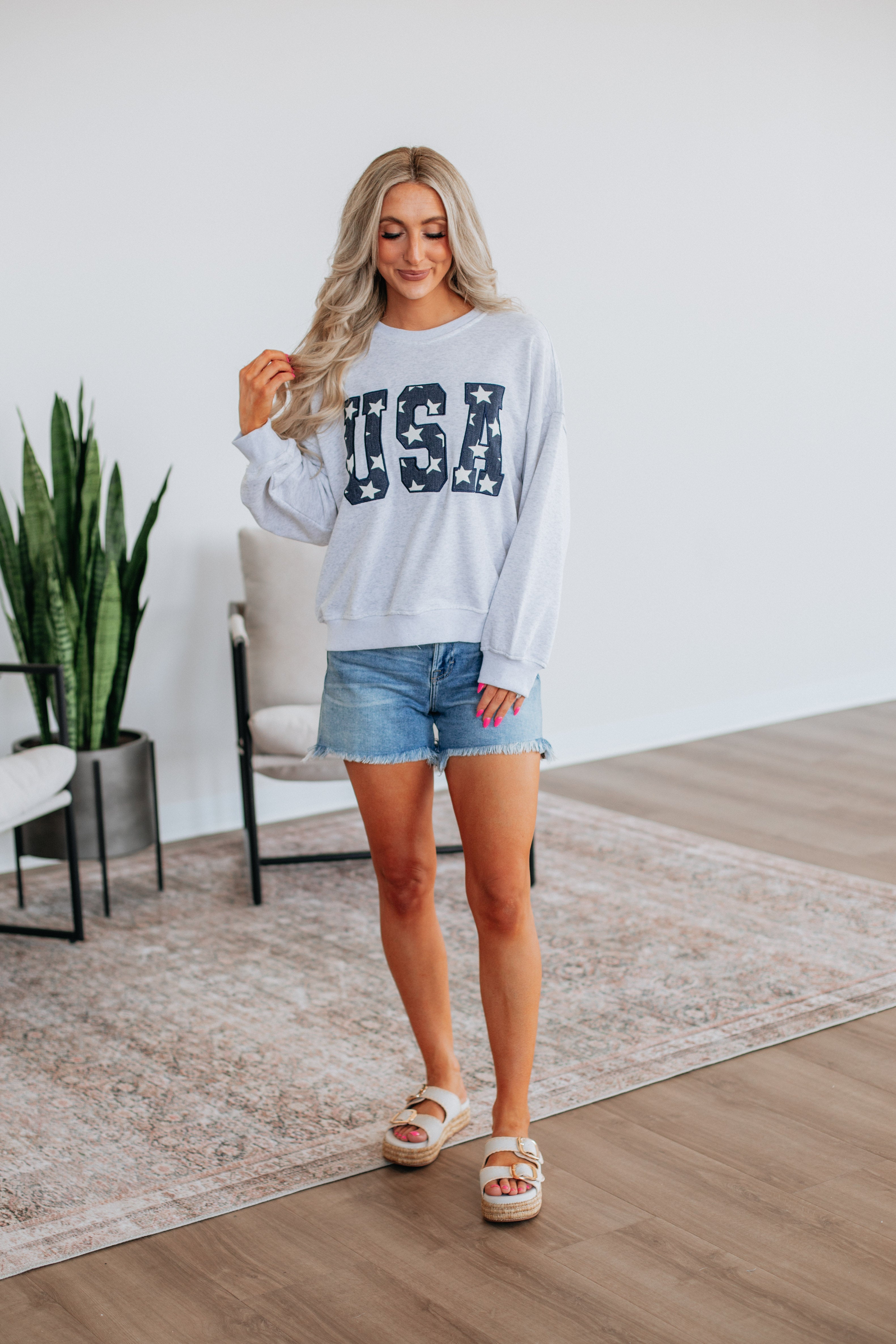 Cozy in the USA Sweatshirt