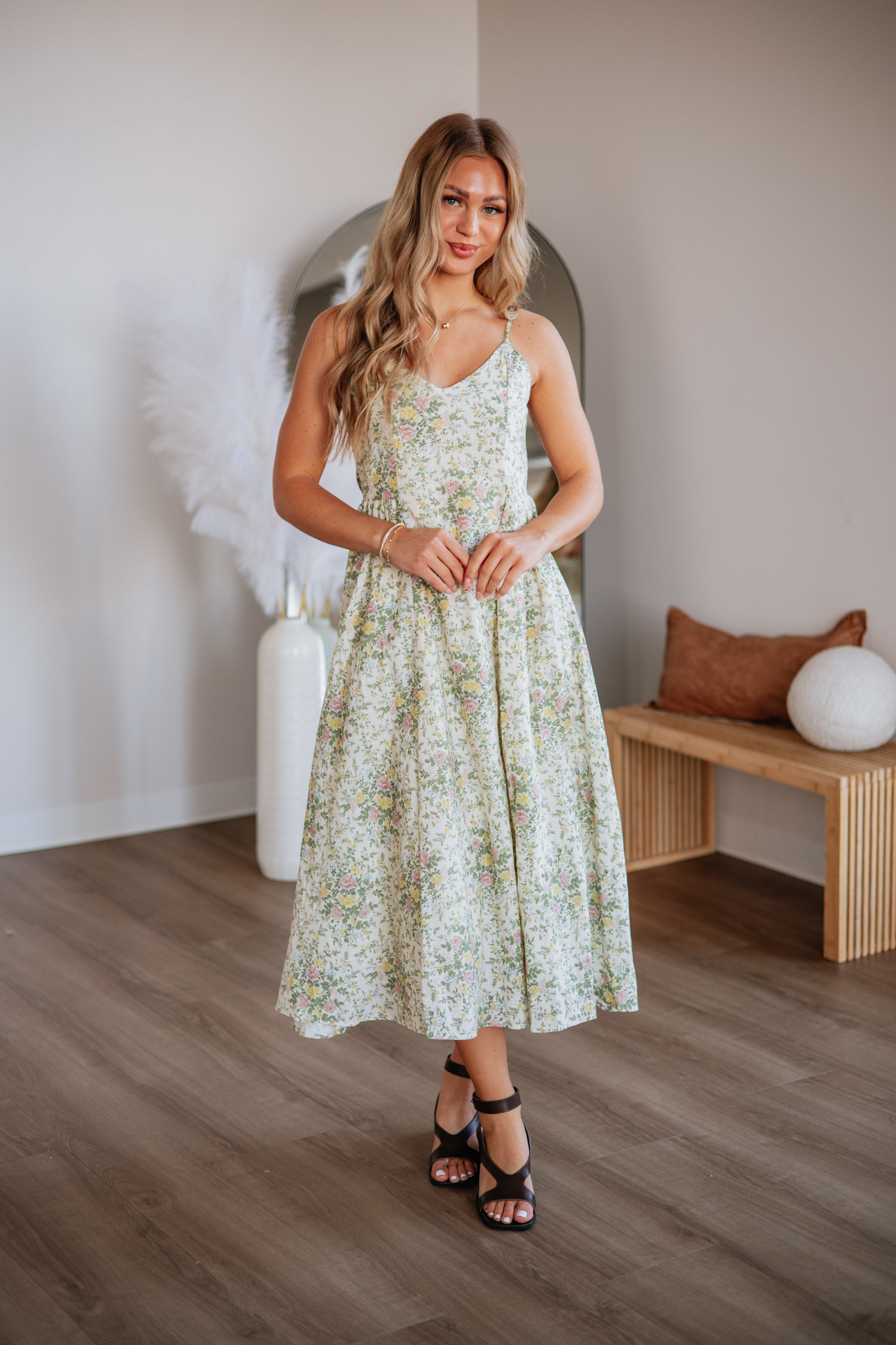 Adela Floral Dress