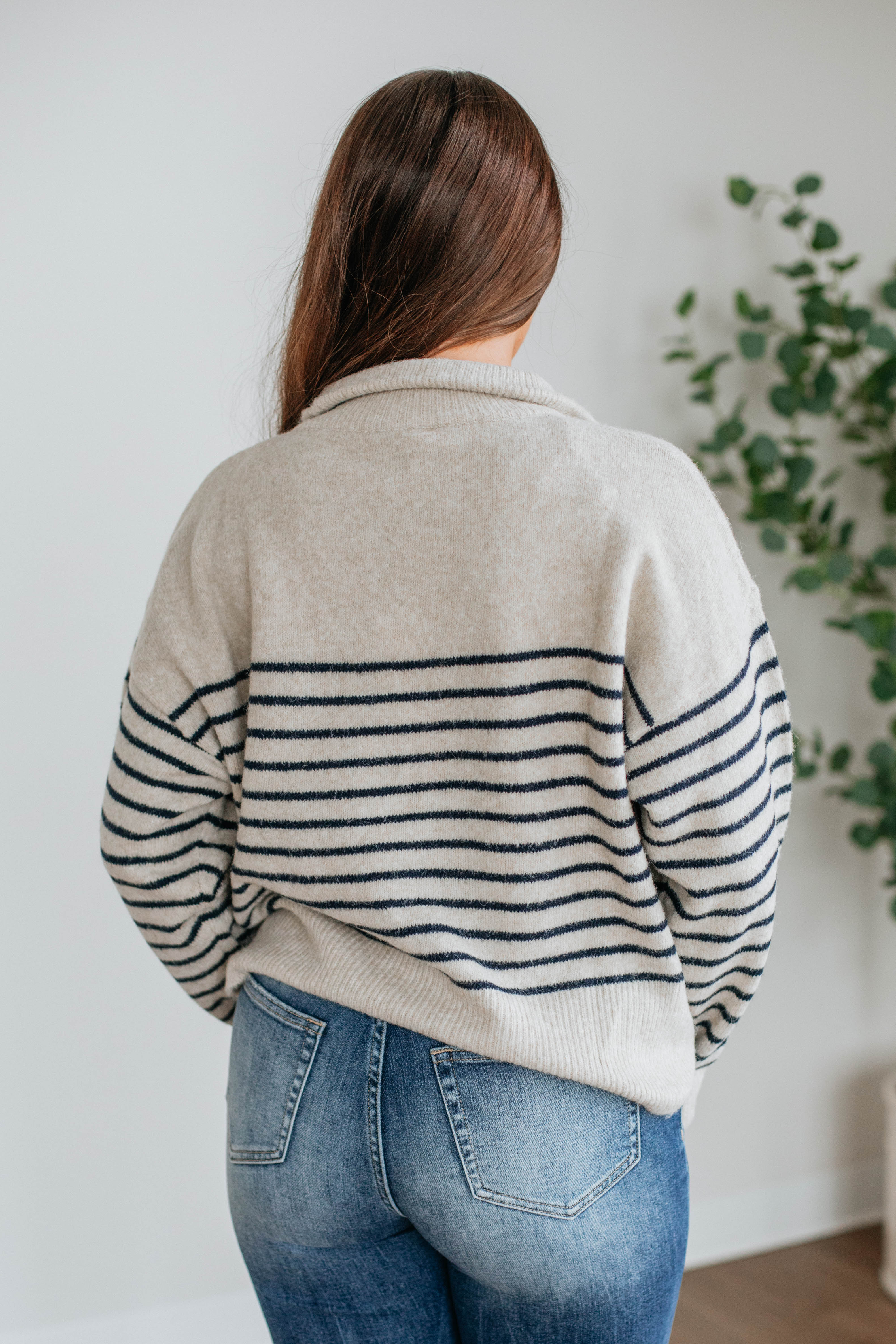 Tristen Striped Pullover