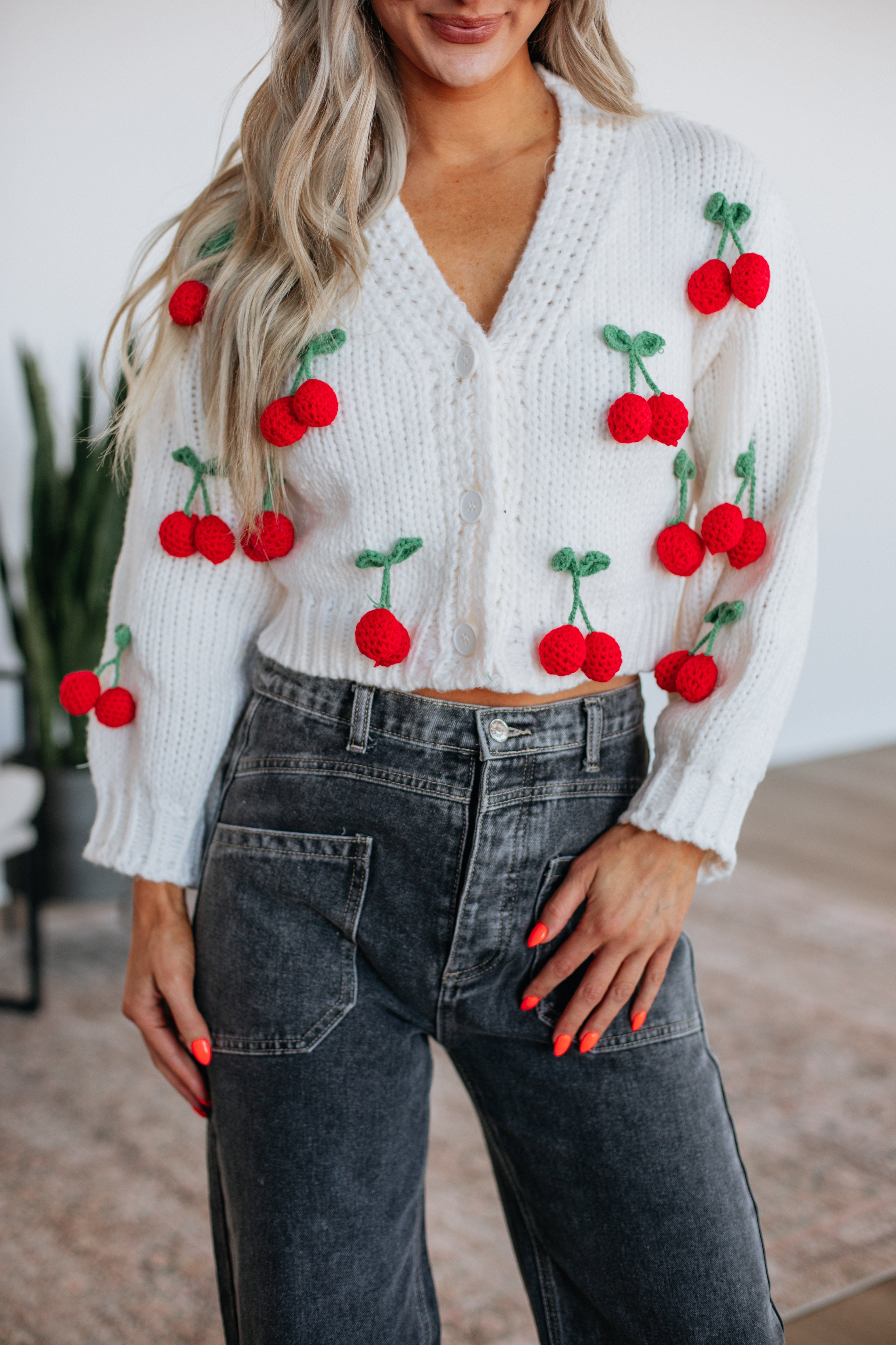 Very Cherry Cardigan