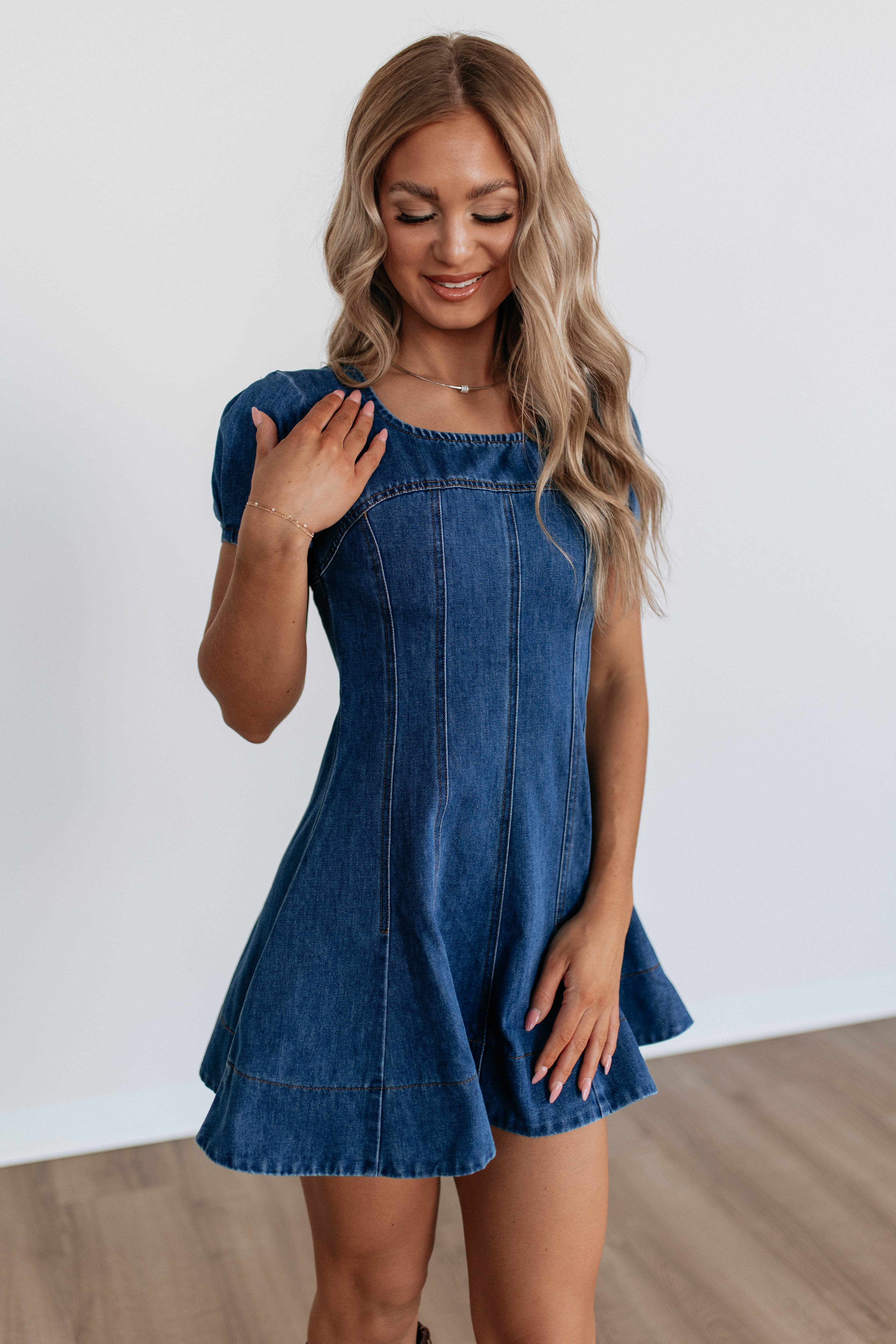 Ainsley Denim Dress