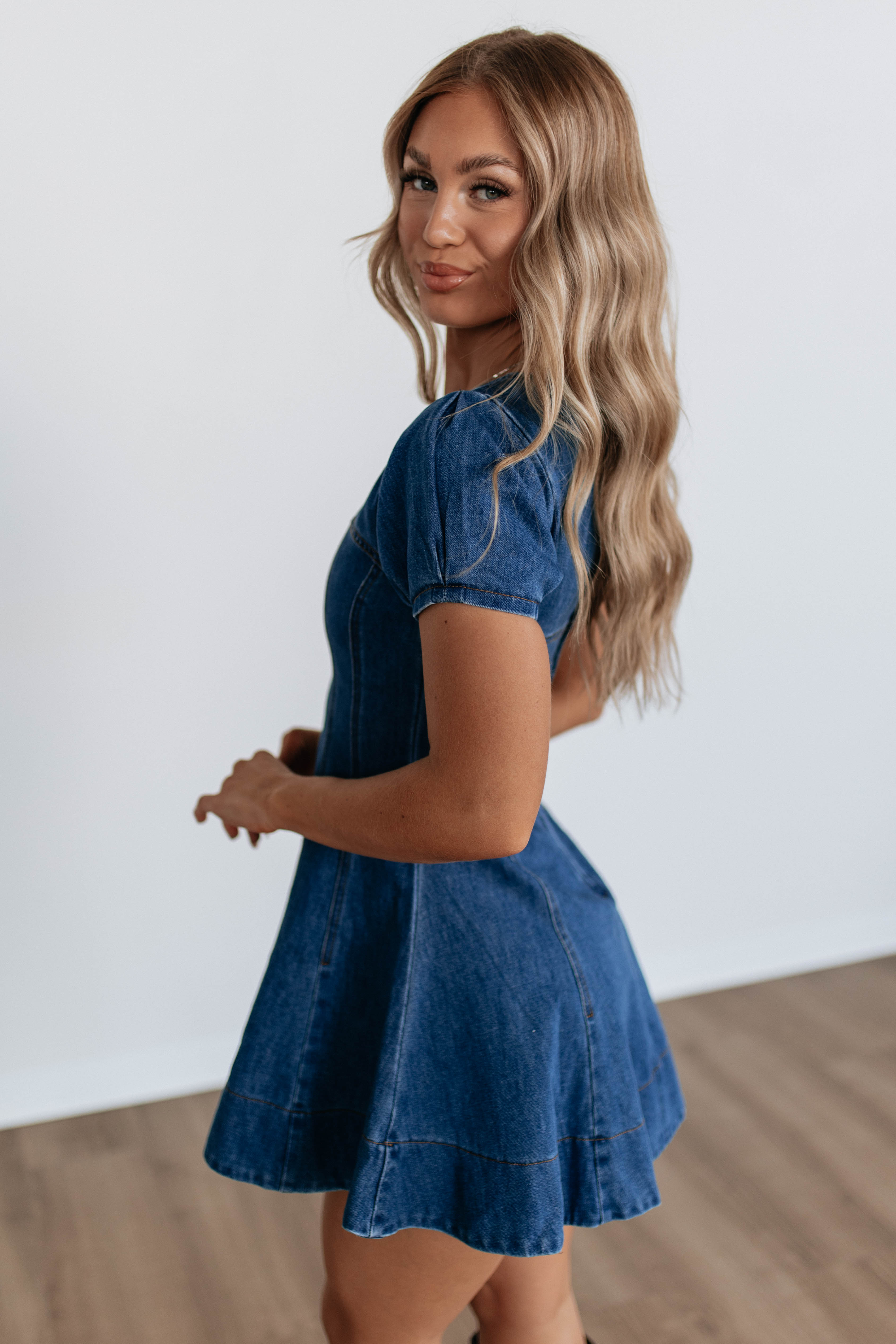 Ainsley Denim Dress